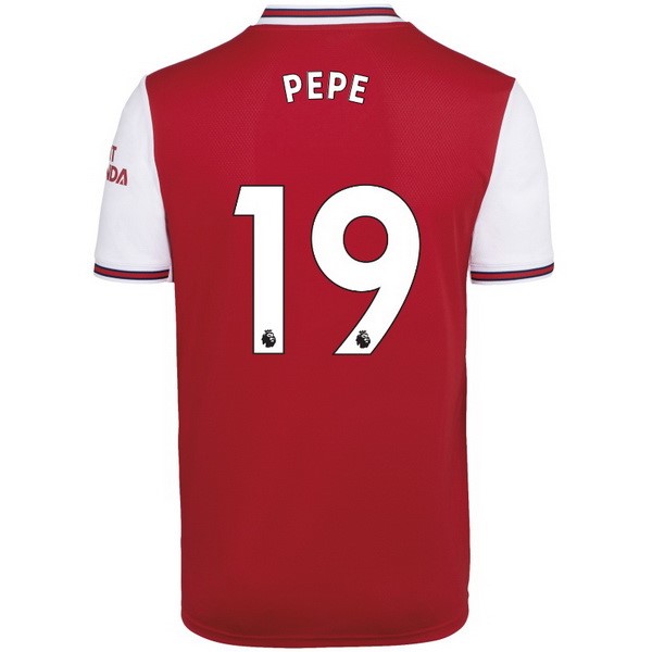 Camiseta Arsenal NO.19 Pepe 1ª 2019/20 Rojo